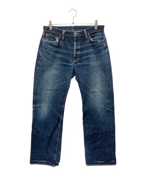 FLAT HEAD（フラット ヘッド）FLAT HEAD (フラット ヘッド) デニムパンツ ネイビー サイズ:91cm(W36)の古着・服飾アイテム