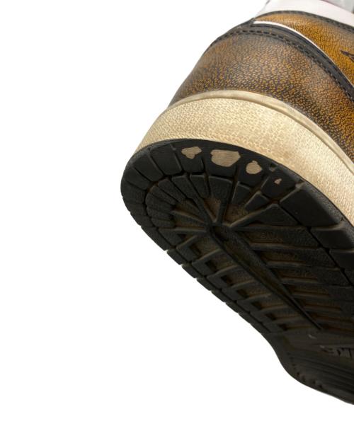 NIKE（ナイキ）NIKE (ナイキ) Nike Air Jordan 1 Mid(ナイキ エアジョーダン1 ミッド) イエロー×ブラック×ホワイト サイズ:28.5cmの古着・服飾アイテム