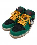 NIKEナイキ）の古着「Nike Air Jordan 1 Low SE(ナイキ エアジョーダン1 ロー SE)」｜グリーン×イエロー×ホワイト