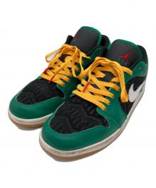 NIKE（ナイキ）の古着「Nike Air Jordan 1 Low SE(ナイキ エアジョーダン1 ロー SE)」｜グリーン×イエロー×ホワイト