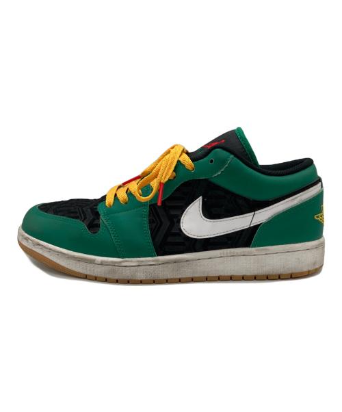 NIKE（ナイキ）NIKE (ナイキ) Nike Air Jordan 1 Low SE(ナイキ エアジョーダン1 ロー SE) グリーン×イエロー×ホワイト サイズ:28.5cmの古着・服飾アイテム