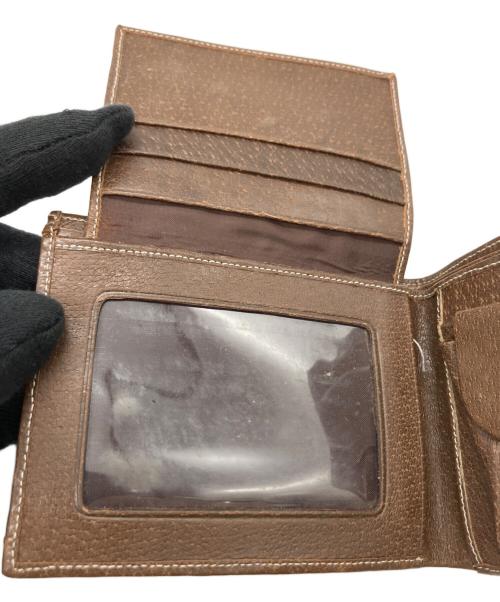 FENDI（フェンディ）FENDI (フェンディ) 2つ折り財布 ブラウンの古着・服飾アイテム