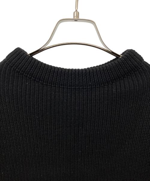 ANDERSEN-ANDERSEN（アンデルセン アンデルセン）Andersen-Andersen (アンデルセン アンデルセン) 厚手ニット ブラック サイズ:Sの古着・服飾アイテム