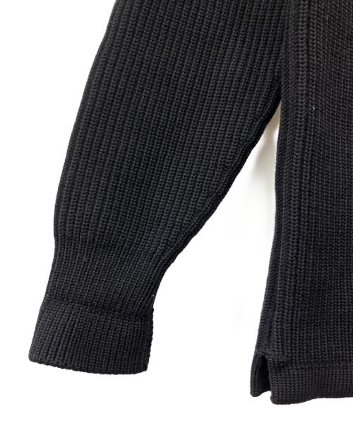 ANDERSEN-ANDERSEN（アンデルセン アンデルセン）Andersen-Andersen (アンデルセン アンデルセン) 厚手ニット ブラック サイズ:Sの古着・服飾アイテム