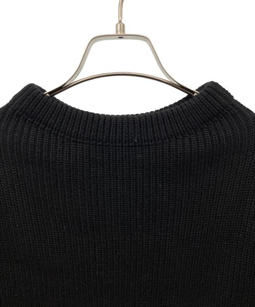 ANDERSEN-ANDERSEN（アンデルセン アンデルセン）Andersen-Andersen (アンデルセン アンデルセン) 厚手ニット ブラック サイズ:Sの古着・服飾アイテム