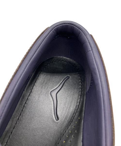 HOKAONEONE（ホカオネオネ）HOKAONEONE (ホカオネオネ) スピードローファー ブラウン×パープル サイズ:27.5cmの古着・服飾アイテム