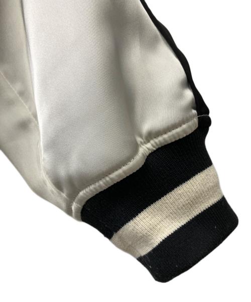 TAION（タイオン）TAION (タイオン) スカジャン ブラック×ホワイト サイズ:Sの古着・服飾アイテム