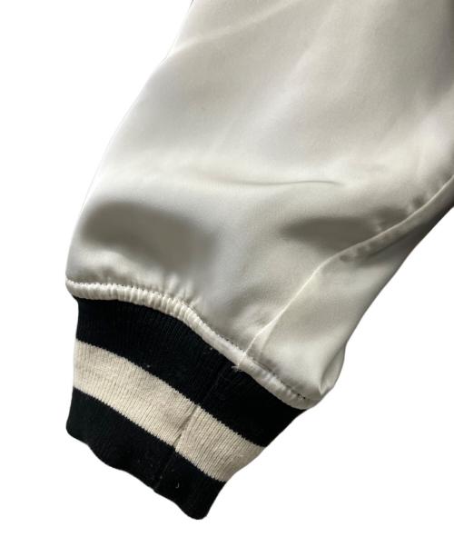 TAION（タイオン）TAION (タイオン) スカジャン ブラック×ホワイト サイズ:Sの古着・服飾アイテム