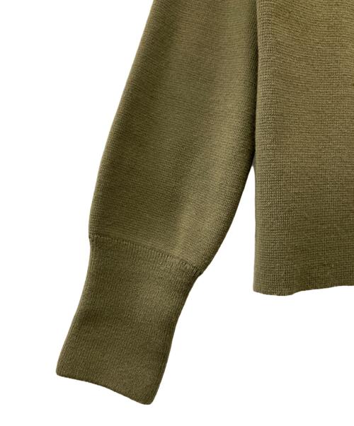 TAION（タイオン）TAION (タイオン) 厚手ニット オリーブ サイズ:Lの古着・服飾アイテム