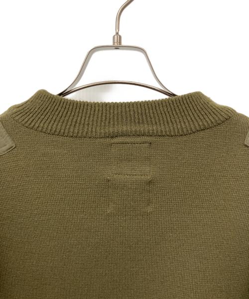TAION（タイオン）TAION (タイオン) 厚手ニット オリーブ サイズ:Lの古着・服飾アイテム