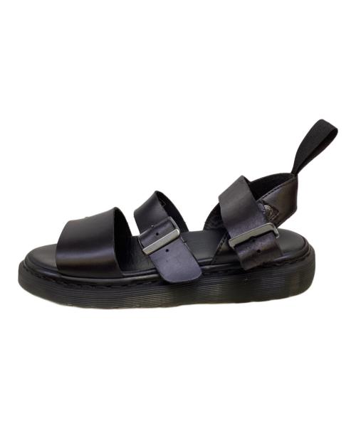Dr.Martens（ドクターマーチン）Dr.Martens (ドクターマーチン) サンダル ブラック サイズ:6の古着・服飾アイテム