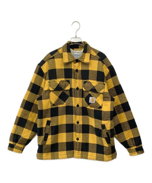 CarHartt（カーハート）CarHartt (カーハート) ボアジャケット イエロー×ブラック サイズ:Mの古着・服飾アイテム