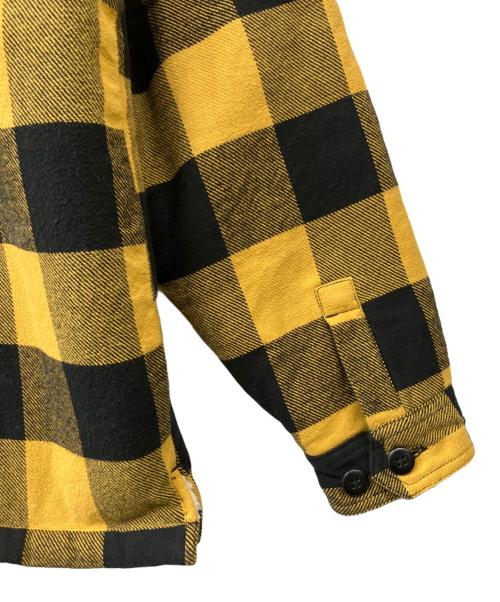 CarHartt（カーハート）CarHartt (カーハート) ボアジャケット イエロー×ブラック サイズ:Mの古着・服飾アイテム