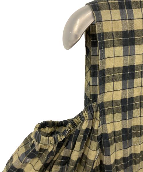 GANNI（ガニー）Ganni (ガニー) 長袖ワンピース ブラウン サイズ:Sの古着・服飾アイテム