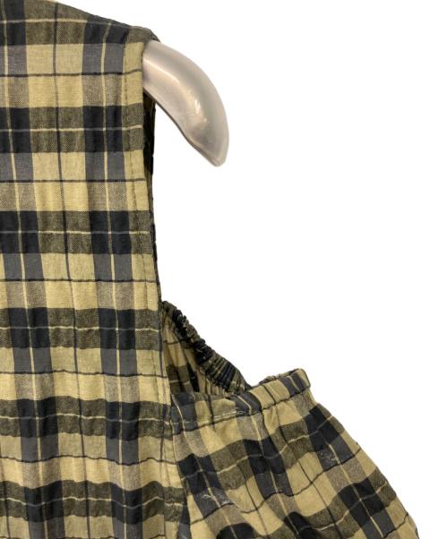 GANNI（ガニー）Ganni (ガニー) 長袖ワンピース ブラウン サイズ:Sの古着・服飾アイテム