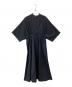 TOMORROW LAND（トゥモローランド）の古着「半袖ワンピース」｜ネイビー