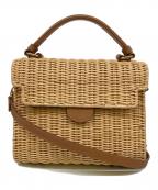 TOMMASO CANDRIAトマーソカンダリア）の古着「カゴバッグ」｜ブラウン