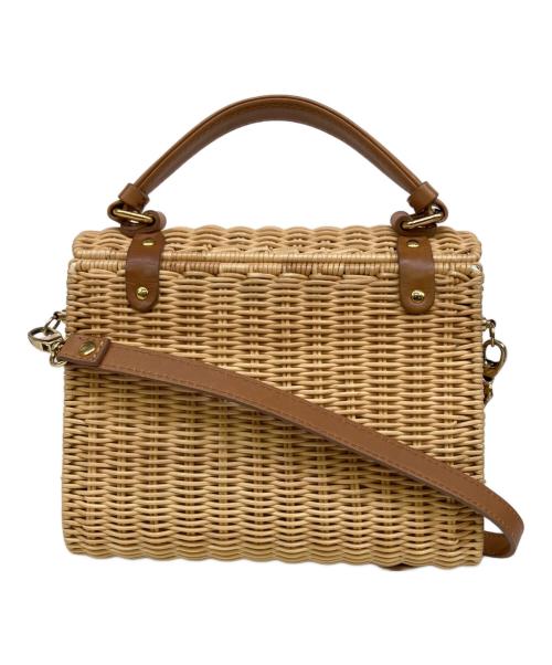 TOMMASO CANDRIA（トマーソカンダリア）TOMMASO CANDRIA (トマーソカンダリア) カゴバッグ ブラウンの古着・服飾アイテム