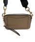 MARC JACOBS (マークジェイコブス) ショルダーバッグ ベージュ×ブラック：12000円