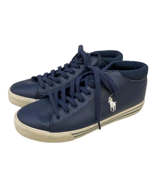 POLO RALPH LAUREN（ポロ・ラルフローレン）POLO RALPH LAUREN (ポロ・ラルフローレン) スニーカー ネイビー サイズ:25.5の古着・服飾アイテム