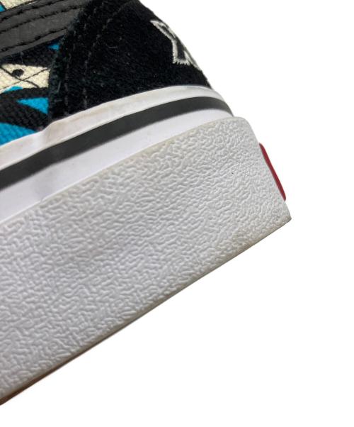 VANS（ヴァンズ）VANS (ヴァンズ) X-LARGE (エクストララージ) スニーカー ブラック×ブルー サイズ:25㎝の古着・服飾アイテム