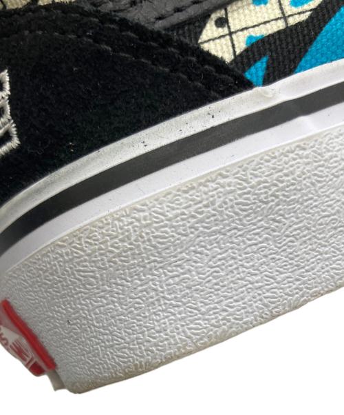 VANS（ヴァンズ）VANS (ヴァンズ) X-LARGE (エクストララージ) スニーカー ブラック×ブルー サイズ:25㎝の古着・服飾アイテム