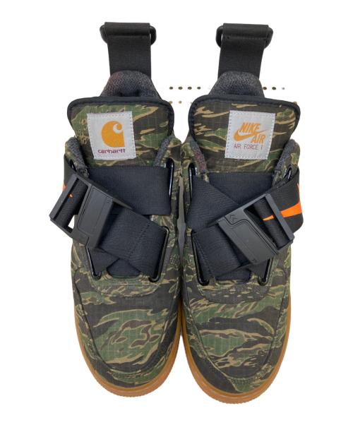 NIKE（ナイキ）NIKE (ナイキ) CarHartt (カーハート) スニーカー グリーン×ブラック サイズ:28の古着・服飾アイテム