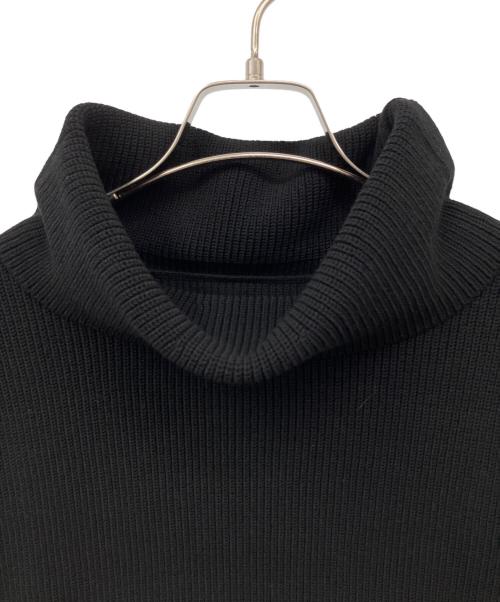 HER LIP TO（ハーリップトゥ）Her lip to (ハーリップトゥ) 薄手ニット ブラック サイズ:Fの古着・服飾アイテム