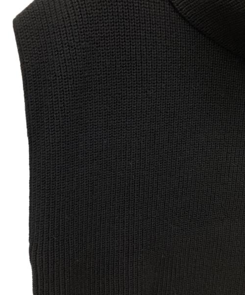 HER LIP TO（ハーリップトゥ）Her lip to (ハーリップトゥ) 薄手ニット ブラック サイズ:Fの古着・服飾アイテム