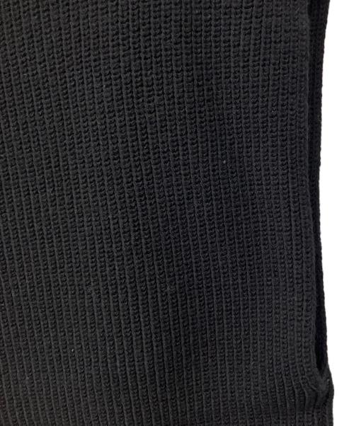 HER LIP TO（ハーリップトゥ）Her lip to (ハーリップトゥ) 薄手ニット ブラック サイズ:Fの古着・服飾アイテム