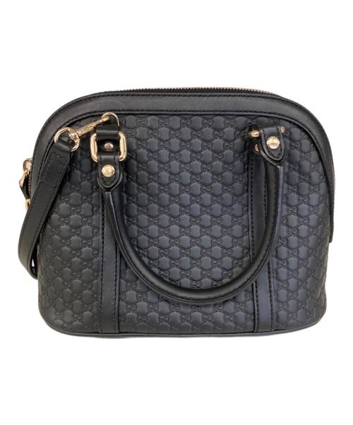 GUCCI（グッチ）GUCCI (グッチ) 2WAYバッグ ブラックの古着・服飾アイテム