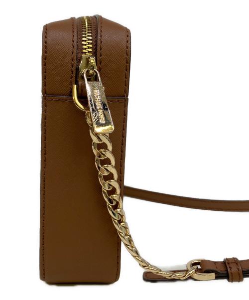 MICHAEL KORS（マイケルコース）MICHAEL KORS (マイケル・コース) ショルダーバッグ ベージュ×ブラウンの古着・服飾アイテム