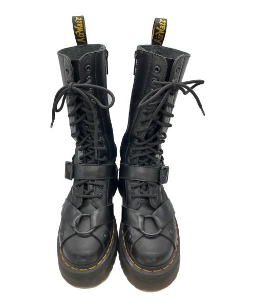 Dr.Martens（ドクターマーチン）Dr.Martens (ドクターマーチン) 14ホールブーツ ブラック サイズ:38の古着・服飾アイテム