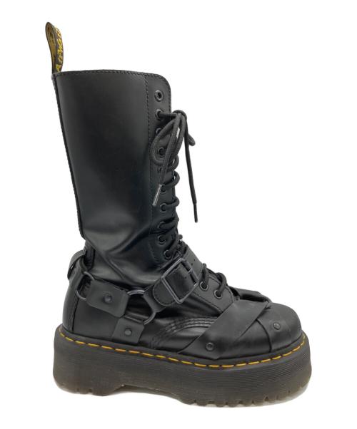 Dr.Martens（ドクターマーチン）Dr.Martens (ドクターマーチン) 14ホールブーツ ブラック サイズ:38の古着・服飾アイテム