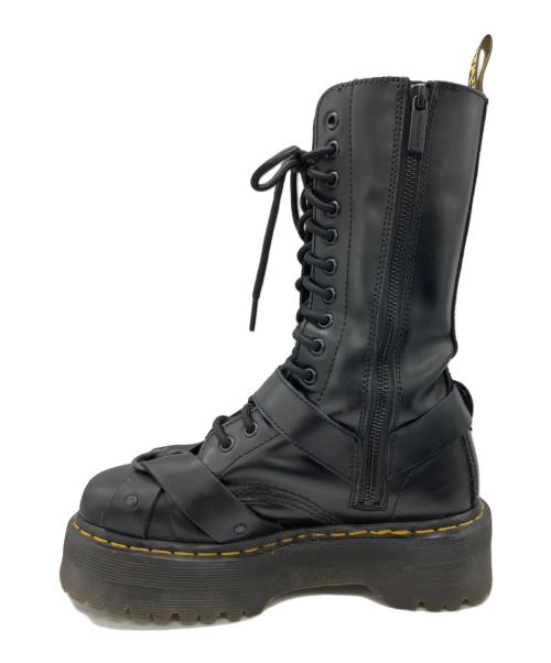 Dr.Martens（ドクターマーチン）Dr.Martens (ドクターマーチン) 14ホールブーツ ブラック サイズ:38の古着・服飾アイテム