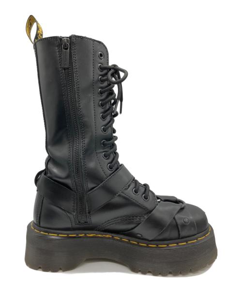 Dr.Martens（ドクターマーチン）Dr.Martens (ドクターマーチン) 14ホールブーツ ブラック サイズ:38の古着・服飾アイテム