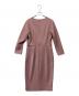MaxMara (マックスマーラ) 長袖ワンピース ピンク サイズ:42：8000円