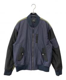 PAUL SMITH（ポールスミス）の古着「ブルゾン」｜ネイビー×グリーン