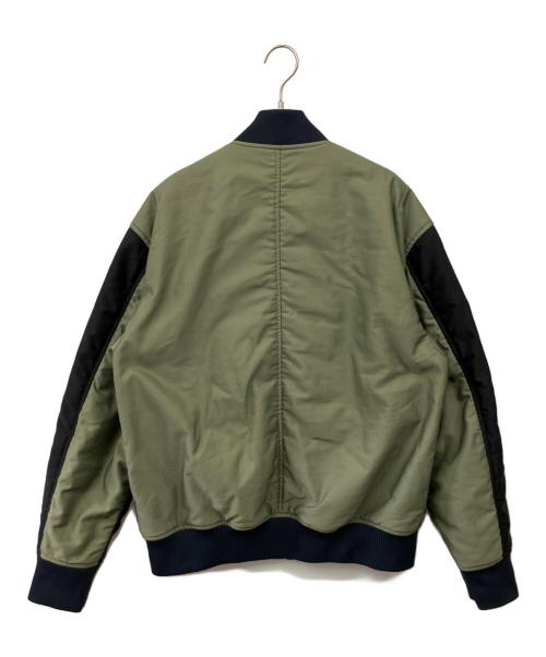 PAUL SMITH（ポールスミス）Paul Smith (ポールスミス) ブルゾン ネイビー×グリーン サイズ:Lの古着・服飾アイテム