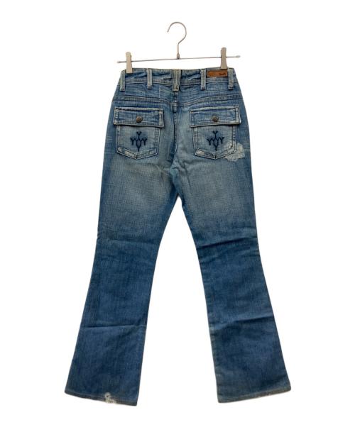 YANUK（ヤヌーク）YANUK (ヤヌーク) デニムパンツ インディゴ サイズ:25の古着・服飾アイテム