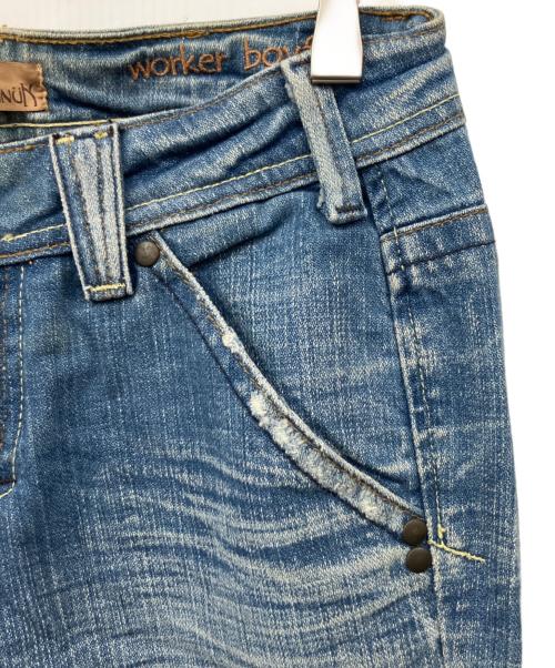 YANUK（ヤヌーク）YANUK (ヤヌーク) デニムパンツ インディゴ サイズ:25の古着・服飾アイテム