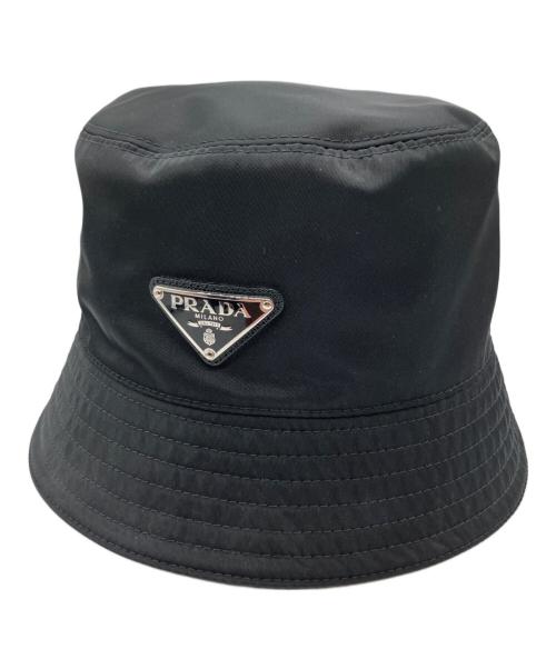 PRADA（プラダ）PRADA (プラダ) バケットハット ブラックの古着・服飾アイテム