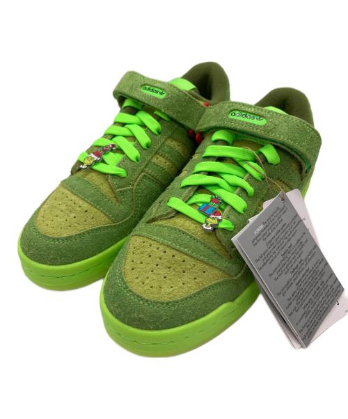 adidas（アディダス）adidas (アディダス) GRINCH スニーカー グリーン サイズ:23.5cmの古着・服飾アイテム