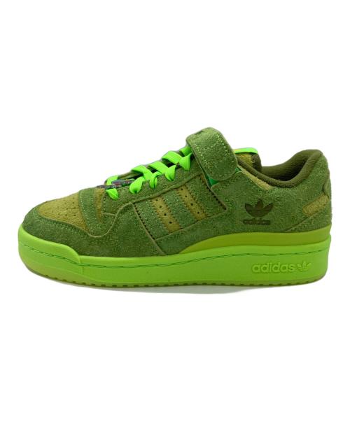 adidas（アディダス）adidas (アディダス) GRINCH スニーカー グリーン サイズ:23.5cmの古着・服飾アイテム