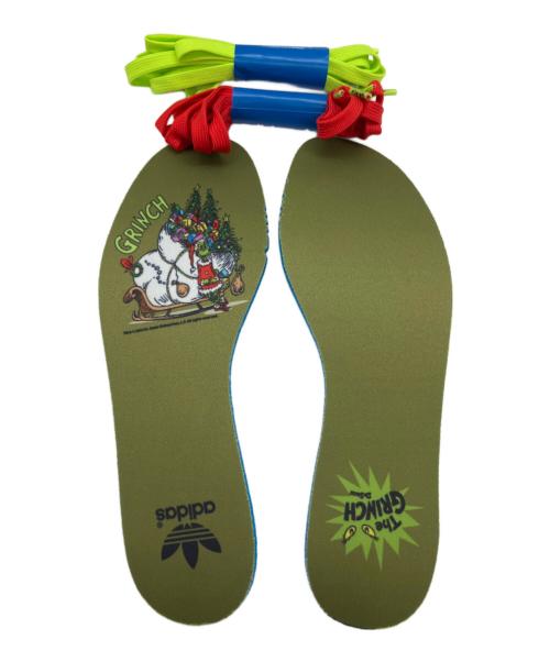 adidas（アディダス）adidas (アディダス) GRINCH スニーカー グリーン サイズ:23.5cmの古着・服飾アイテム