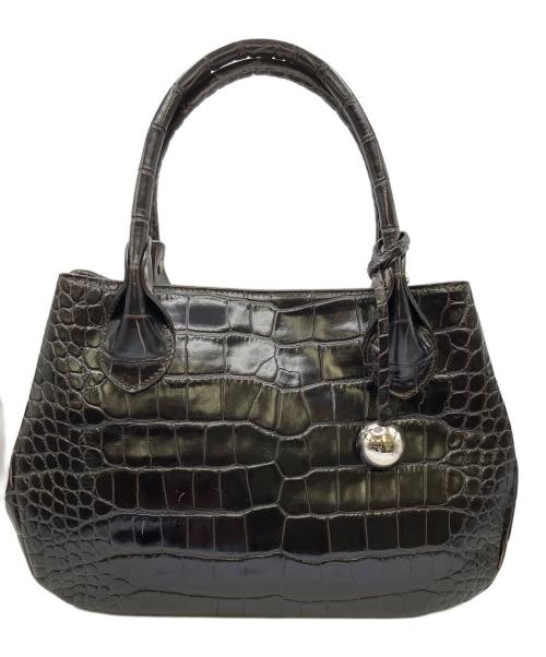 FURLA（フルラ）FURLA (フルラ) ハンドバッグ ブラウンの古着・服飾アイテム