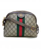 GUCCIグッチ）の古着「ショルダーバッグ」｜ベージュ