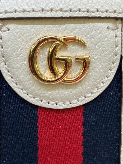 GUCCI（グッチ）GUCCI (グッチ) ショルダーバッグ アイボリーの古着・服飾アイテム