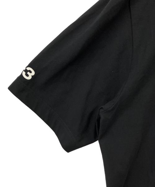 Y-3（ワイスリー）Y-3 (ワイスリー) 半袖Tシャツ ブラック×ホワイト サイズ:Mの古着・服飾アイテム