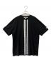 Y-3（ワイスリー）の古着「半袖Tシャツ」｜ブラック×ホワイト